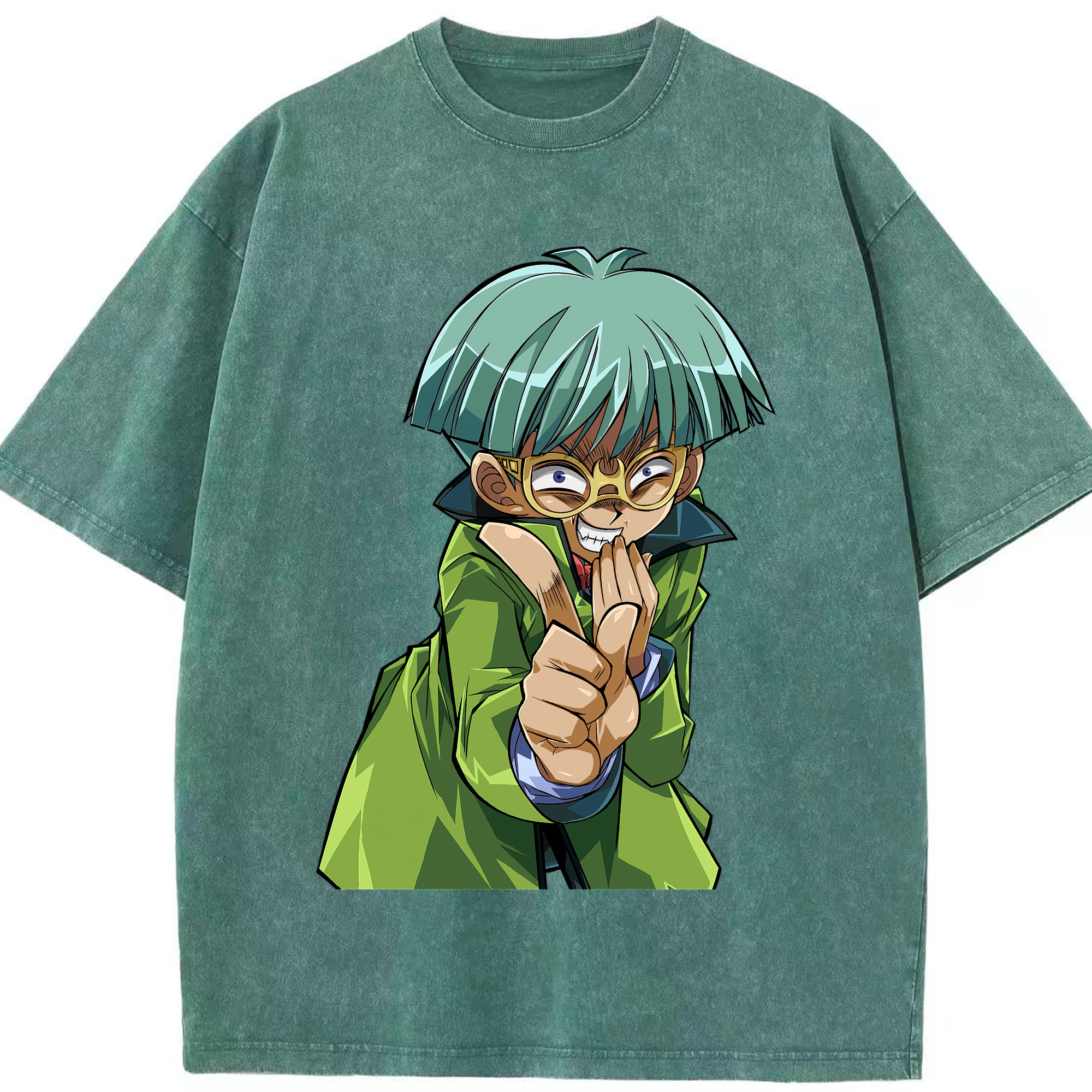 （画像用） 遊☆戯☆王 Yu-Gi-Oh! 綿100% ヴィンテージ風 半袖Tシャツ（フロントプリント）